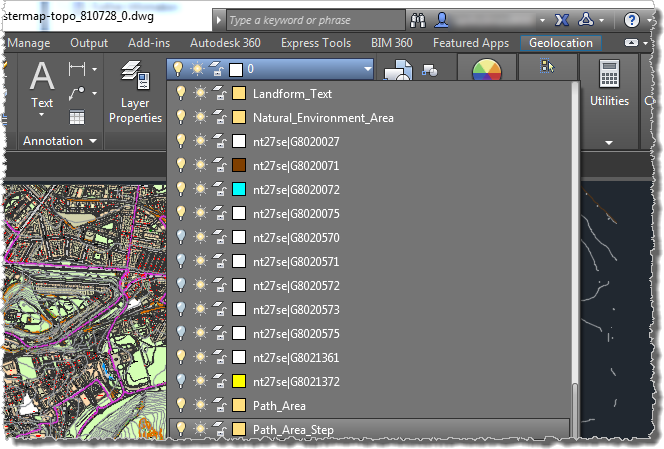 Layer control
