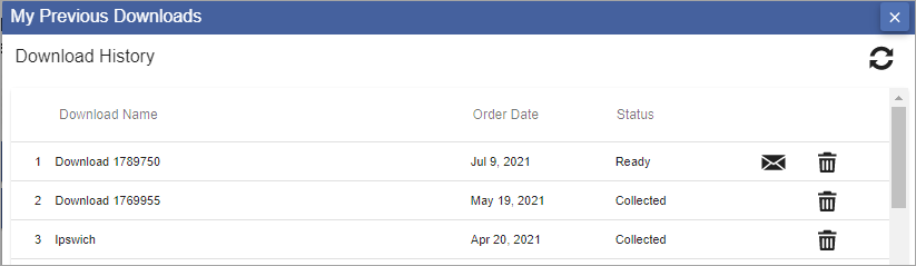 Resend download email